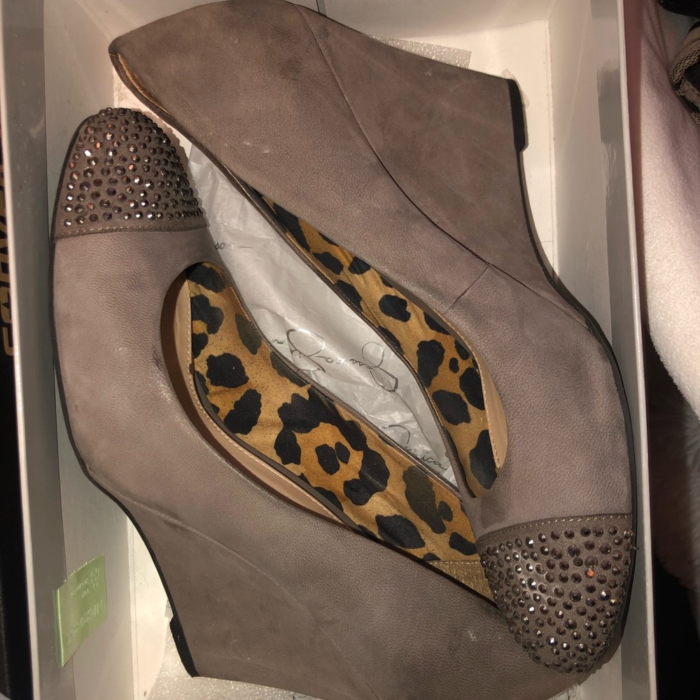 Jessica Simpson wedges